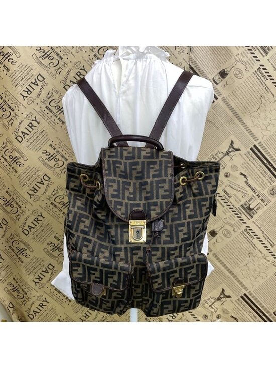 Fendi Backpack Zucca Pecan Travel Business main image 10